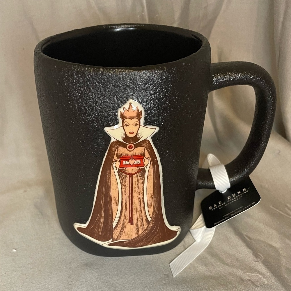 Rae Dunn Disney Villains Evil Queen Black Mug